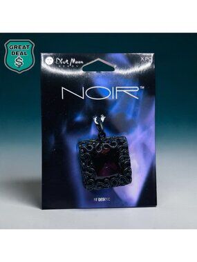 RARE Blue Moon Beads Gothic Gem Pendant. Perfect For Costume Cosplay. NEW!